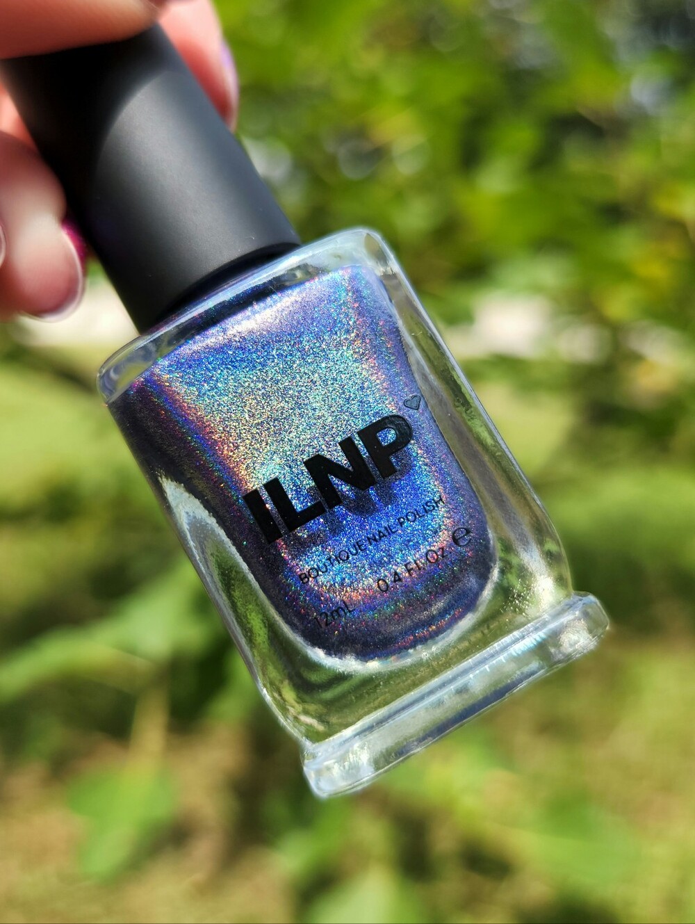 ILNP 💜 Sidewalk 💜 Ultra violet holographic polish